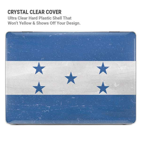 Honduras Flag Distressed MacBook Air 15in (2023-2025) Case plus Skin
